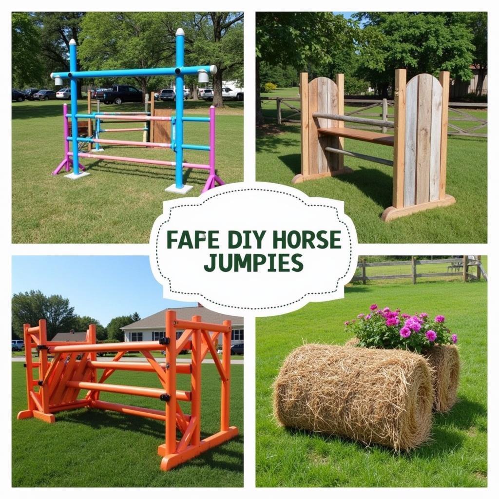 DIY Creative Horse Jump Ideas