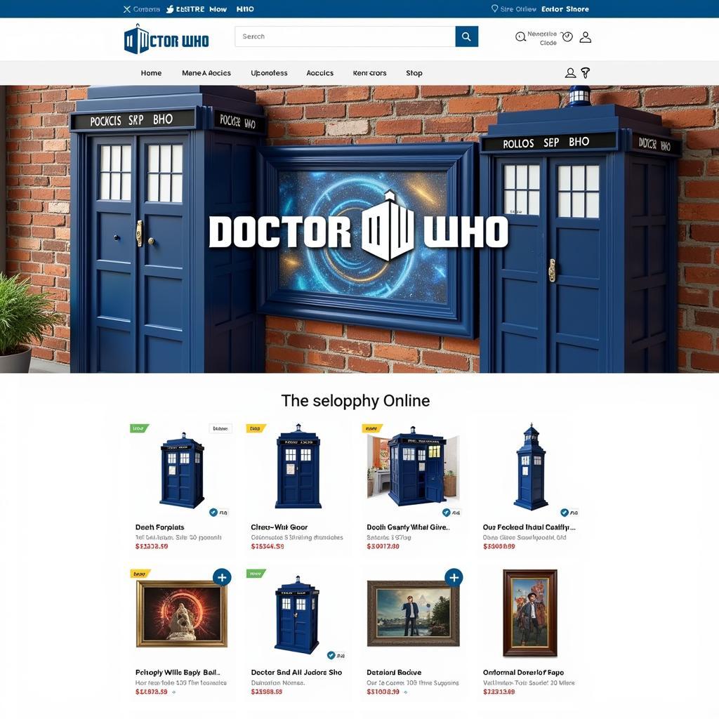 Finding Doctor Who Wall Decor Online