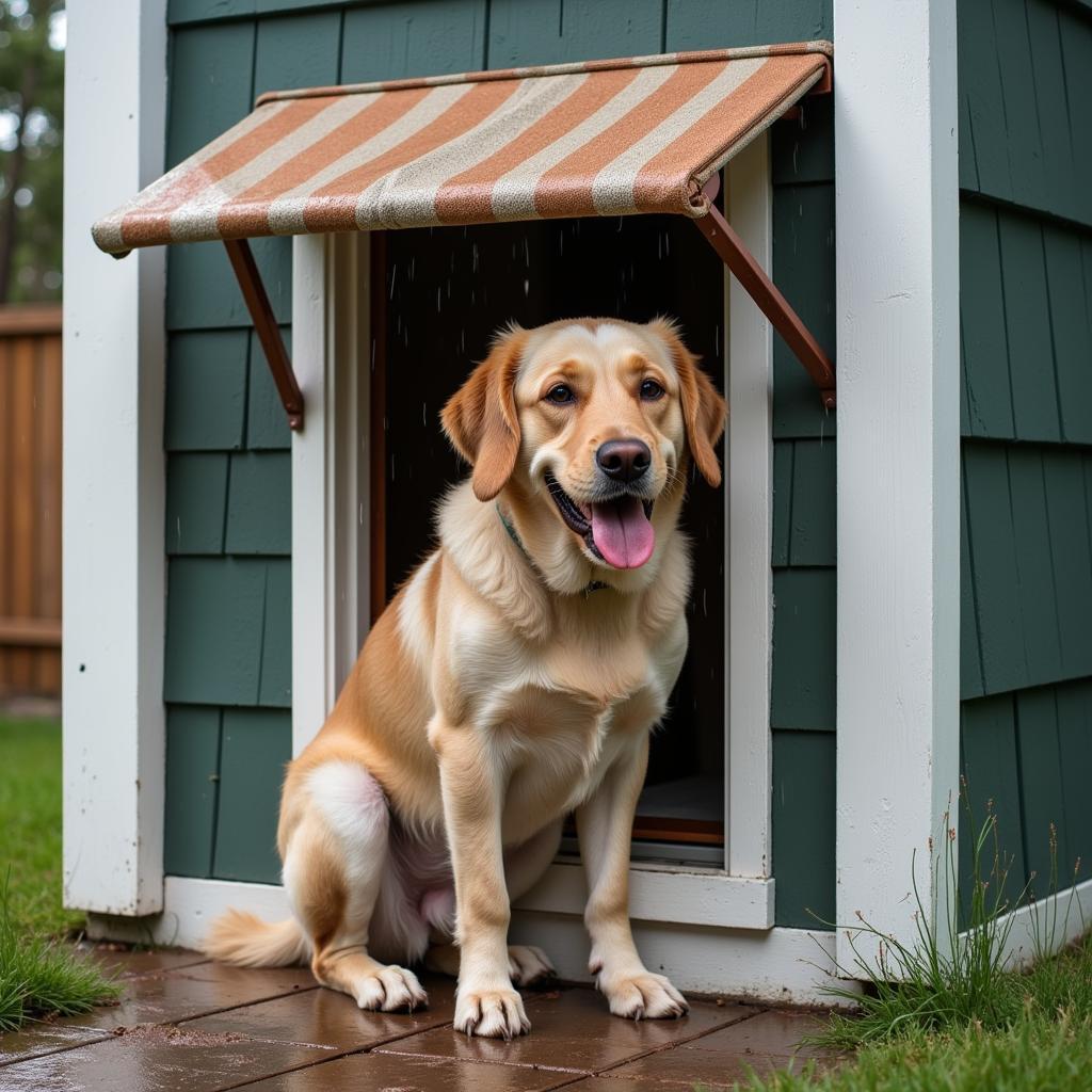 Benefits of a Dog Door Awning