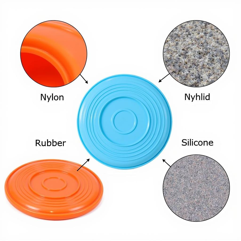 Different Materials Used in Dog Toy Flying Discs