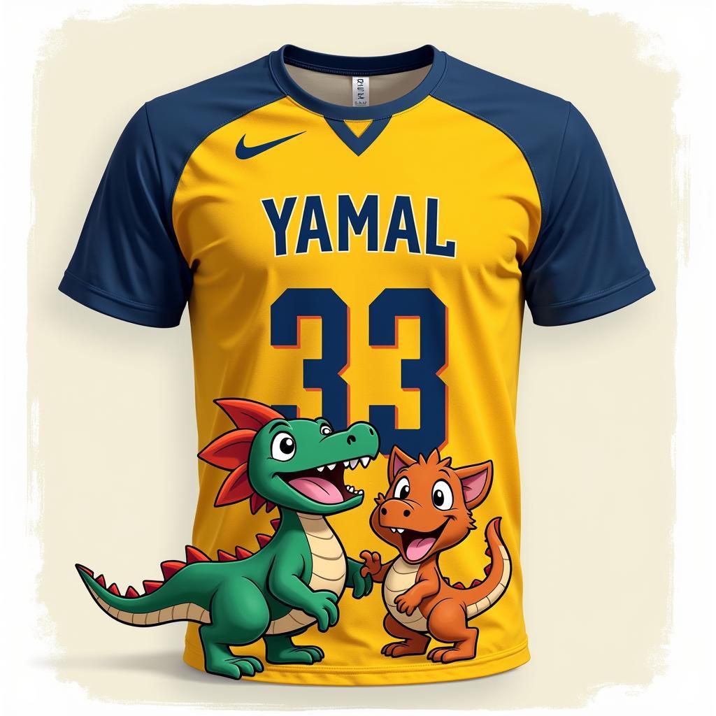 Dragon Tales T-shirt for Yamal Fans