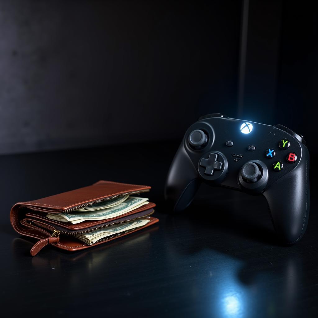 Impact of EA Microtransactions on Gamers - Wallet and Controller