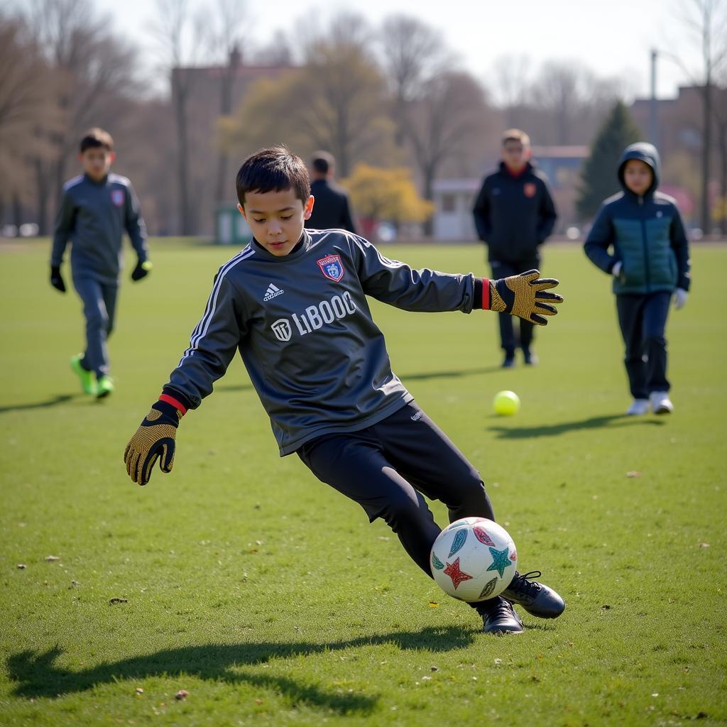 Yamal's Early Goalkeeping Days