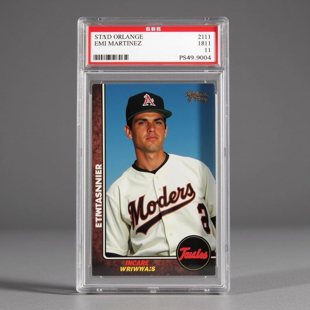 Emi Martinez Rookie Card Graded PSA 10