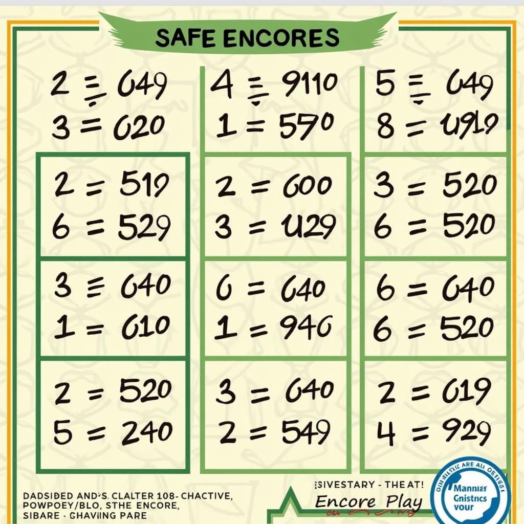 Playing Multiple Lines for Better Odds in Encore