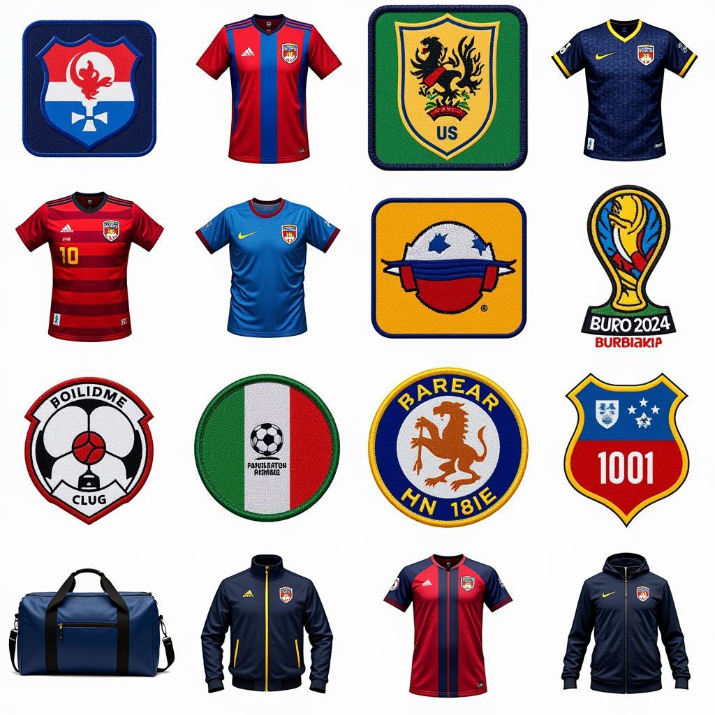 Euro 2024 Patch Set Variety