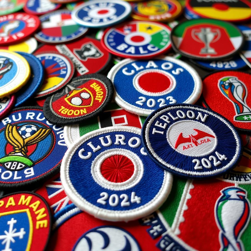 Collection of Euro 2024 Patches