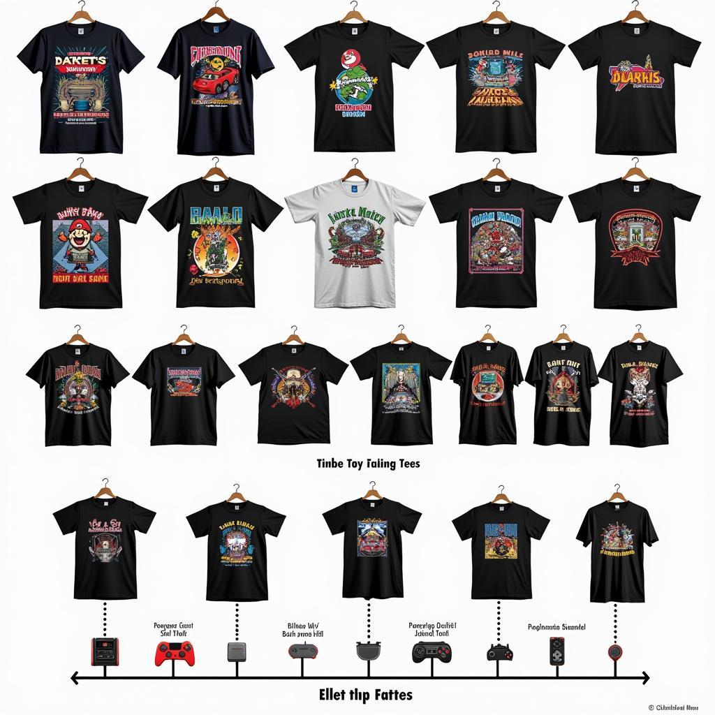 Evolution of Video Game Graphic Tees: From Pixels to Prints