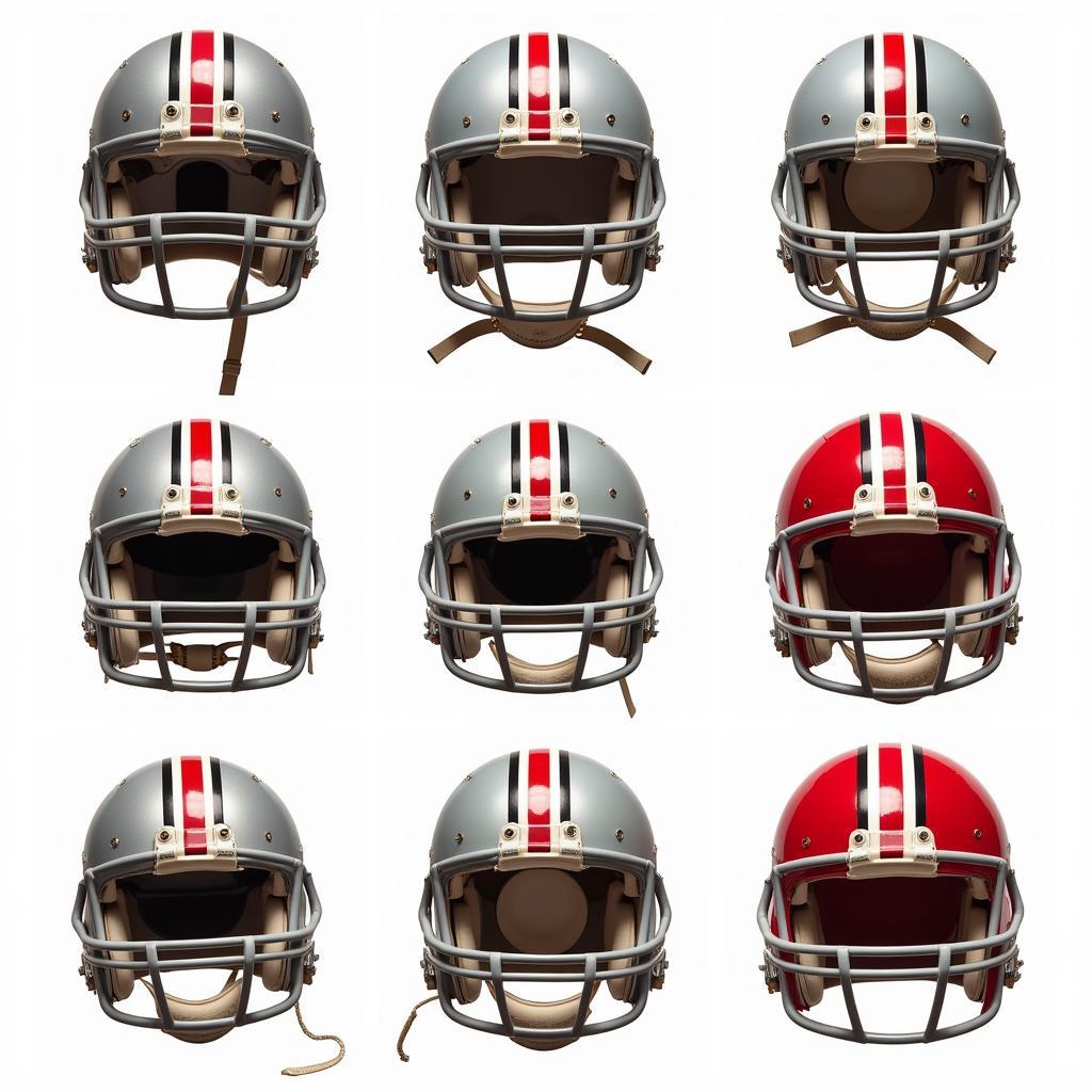 Evolution of the Ohio State Helmet