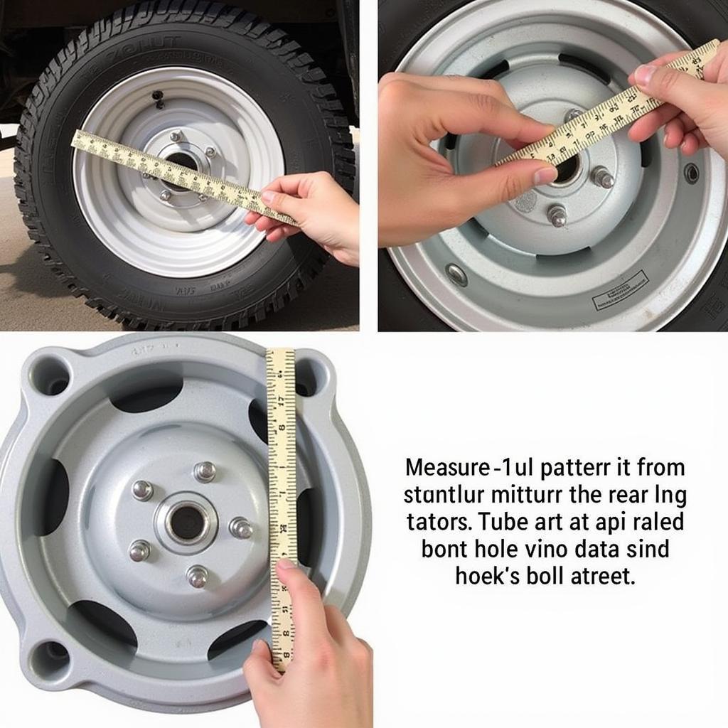 Measuring the Ez Loader Hub Bolt Pattern