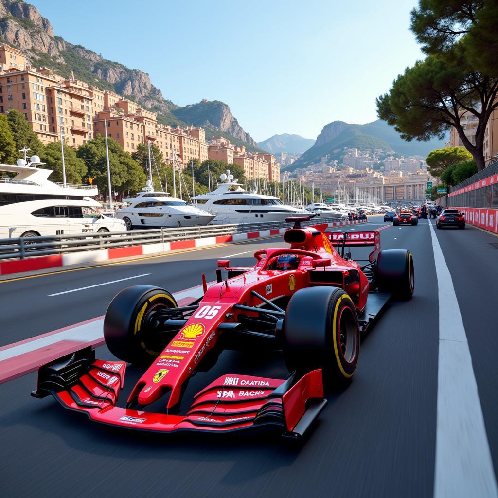 Formula 1 2019 Monaco Grand Prix 3D Background