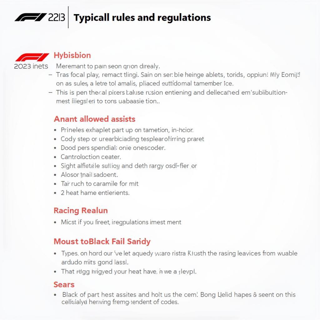 Understanding F1 2023 League Rules