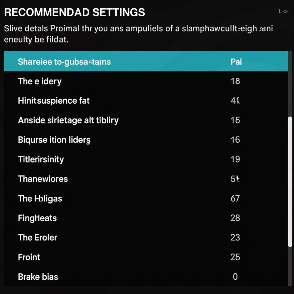 F1 23 China Brake Bias and Suspension Setup