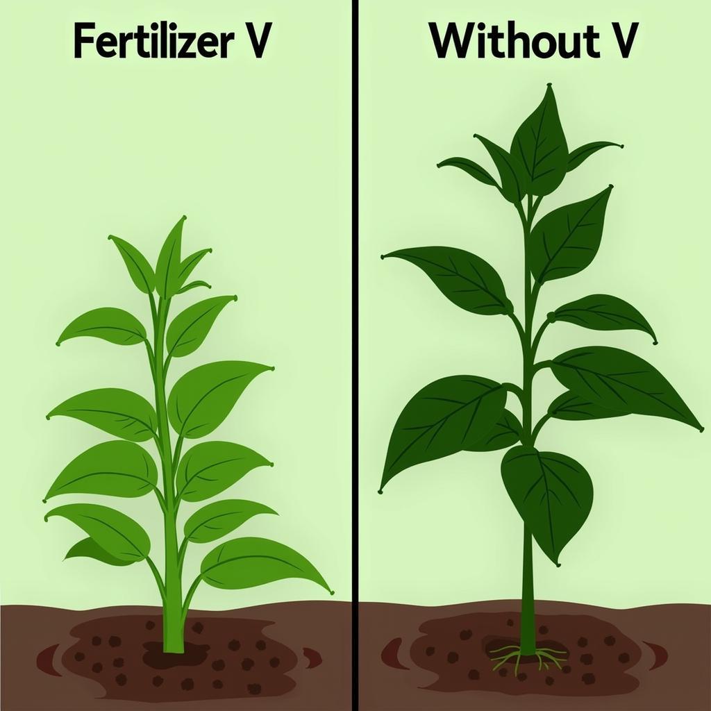 Fertilizer V Impact on Plant Growth