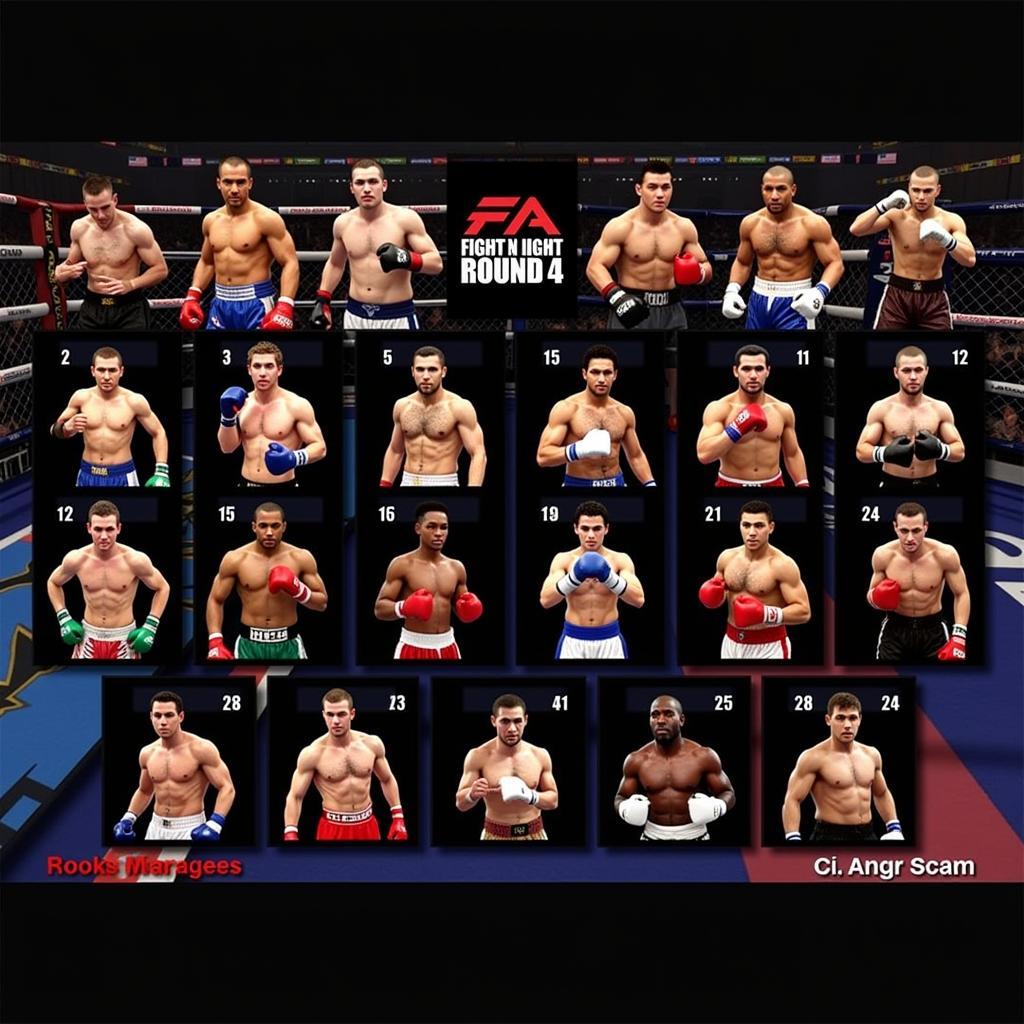 Fight Night Round 4 Roster