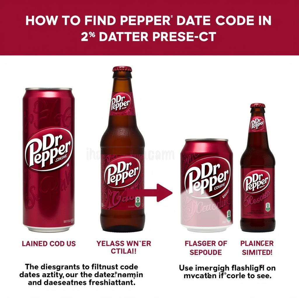 Locating the Dr Pepper Date Code