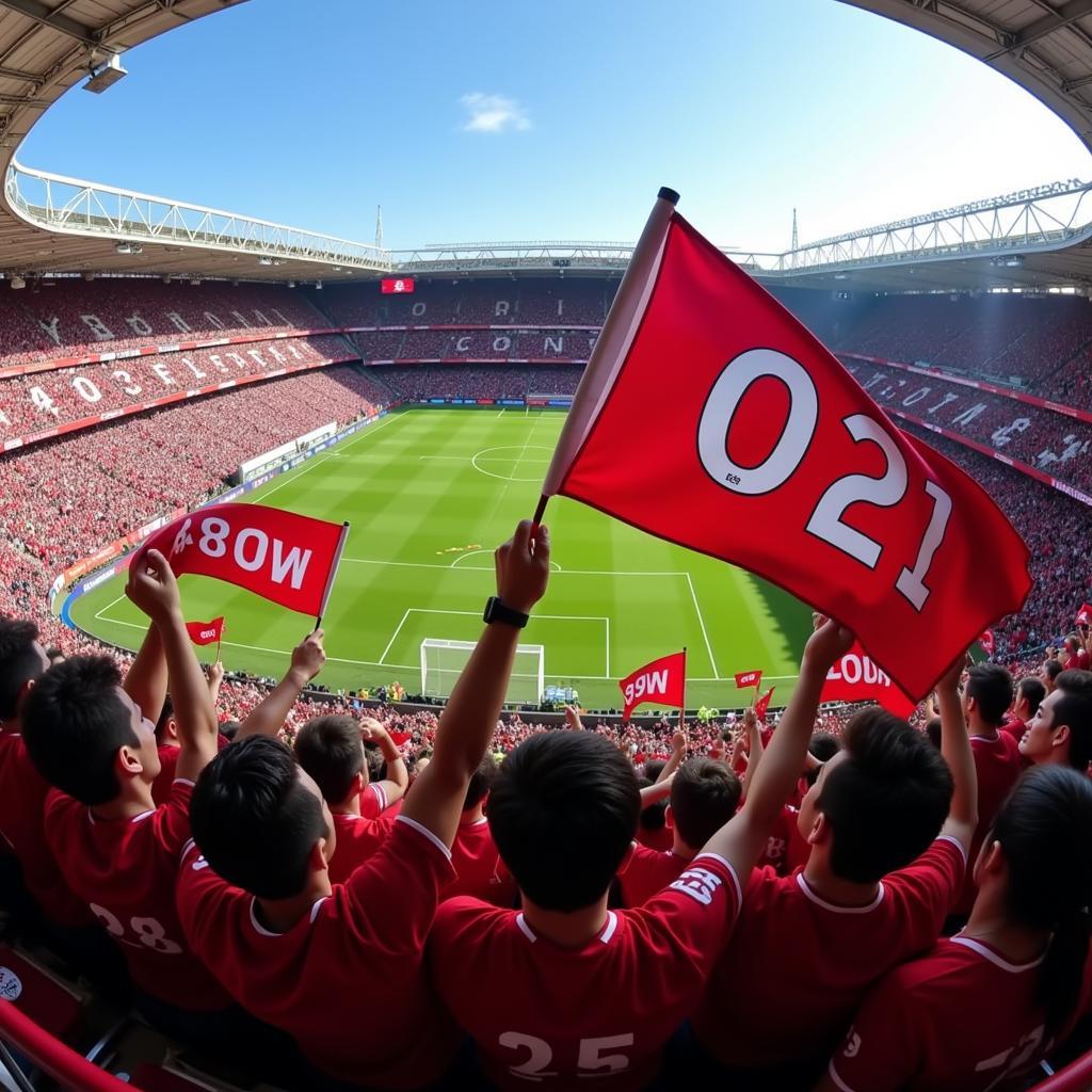 Flags, Numbers and Team Spirit