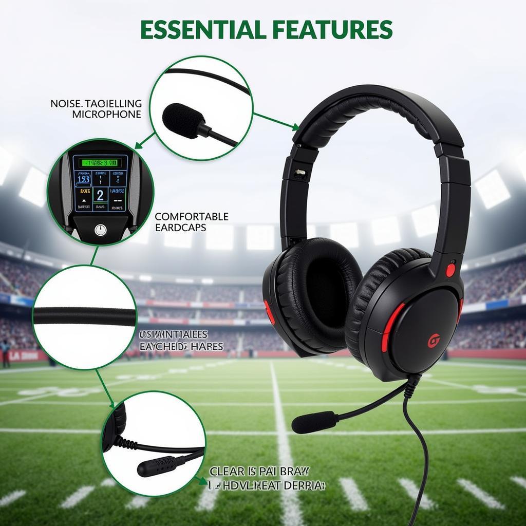 Key Features of a Football Coach Headset