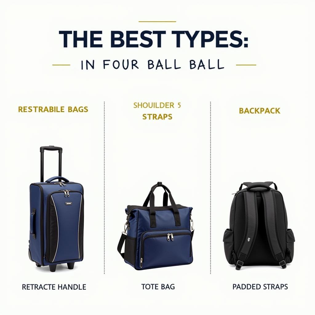 Different Types of Four Ball Bowling Bags