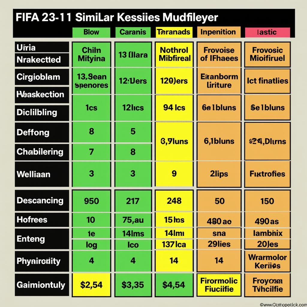 Franck Kessie FIFA 23 Player Comparison