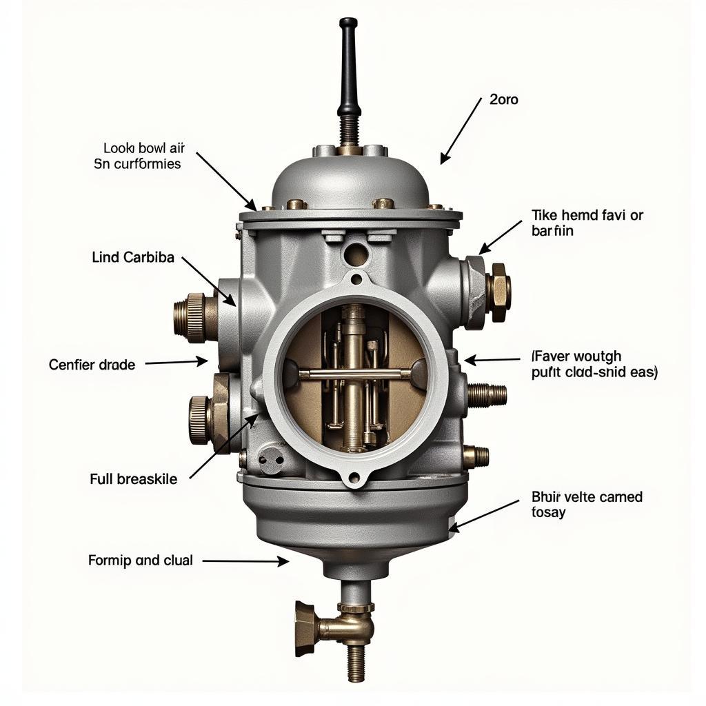 Carburetor in a Fuel System Ol Drive