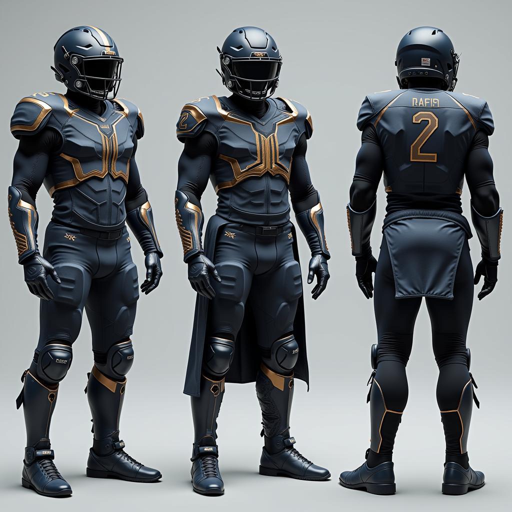 Future Football Battle Armour: Cutting-Edge Technology