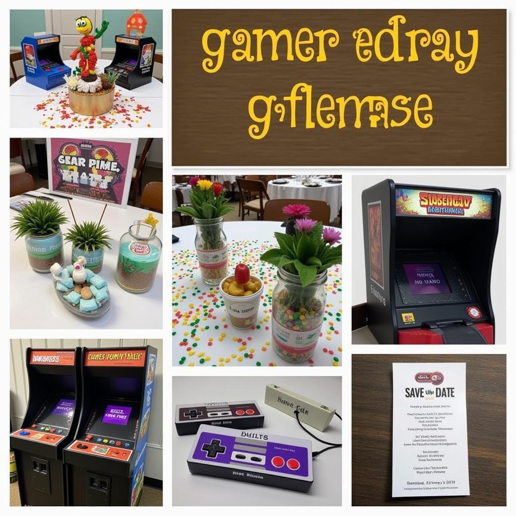 Gamer Wedding Decor Inspirations