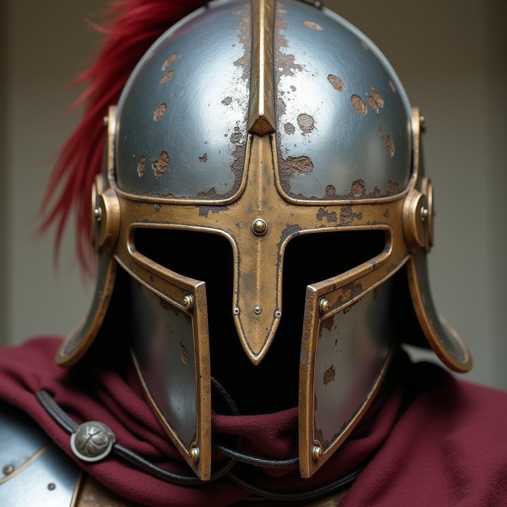 Close-up of Gar Saxon's Helmet