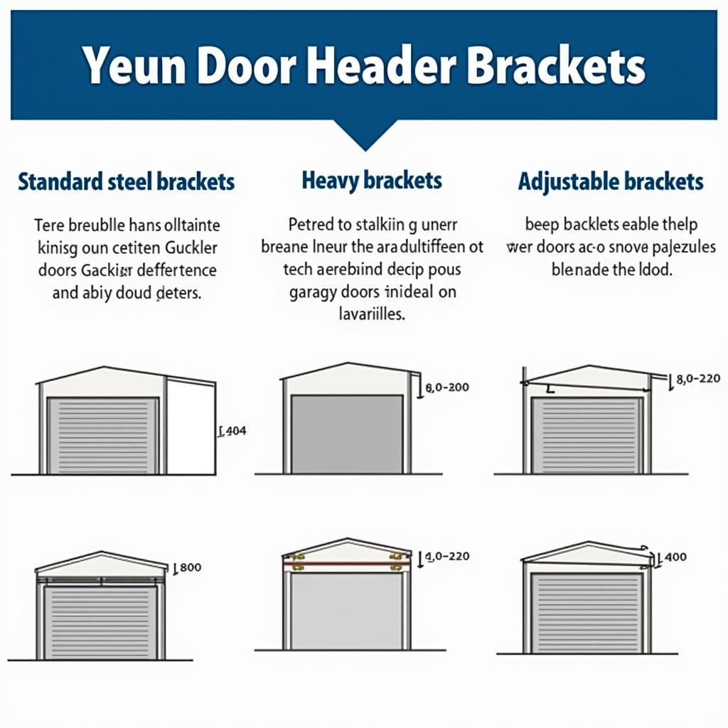 Different Types of Garage Door Header Brackets