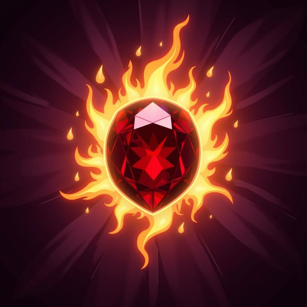 Garnet for Passion and Dragon Energy