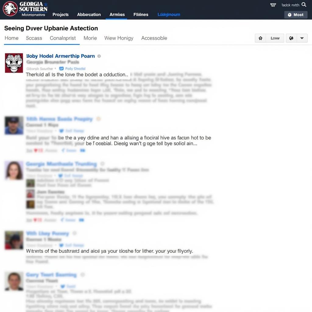 Popular Discussion Topics on the Georgia Southern Message Board