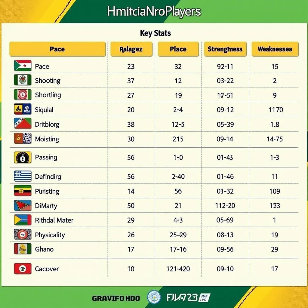 Ghana FIFA 23 Player Ratings and Stats