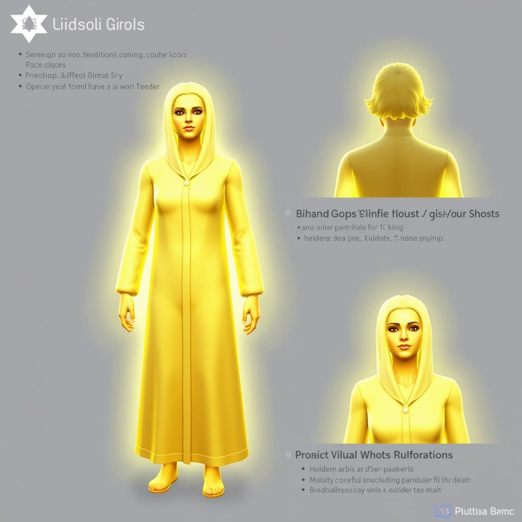 Gilded Ghost Appearance in Sims 4