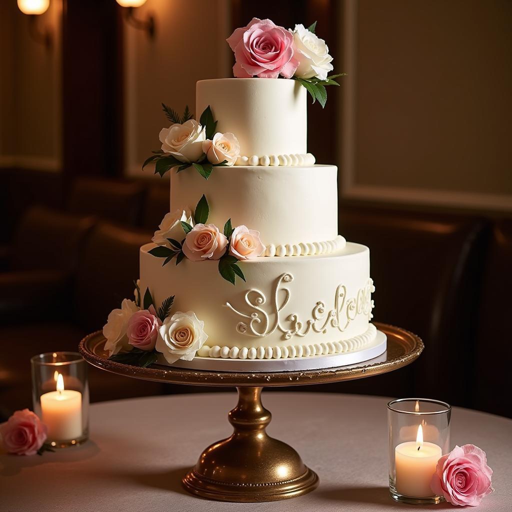 Gourmet Wedding Cake Presentation: Enhancing the Visual Appeal