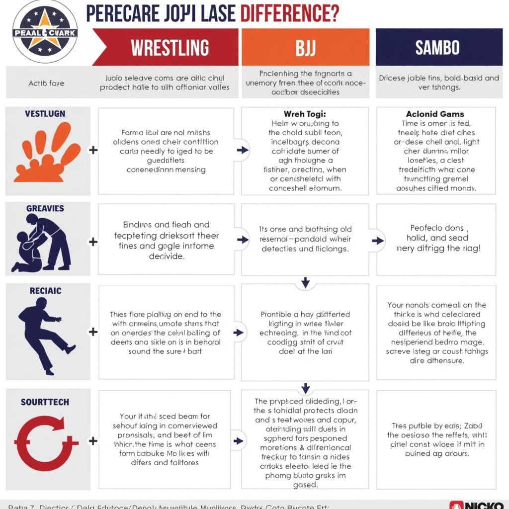 Comparing Different Grappling Styles: Wrestling, Judo, BJJ, and Sambo