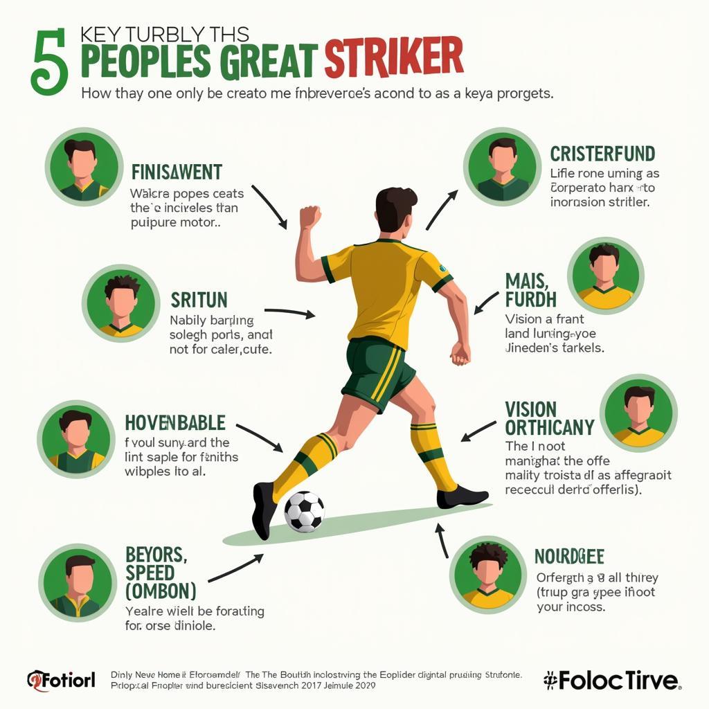 Key attributes of a great striker