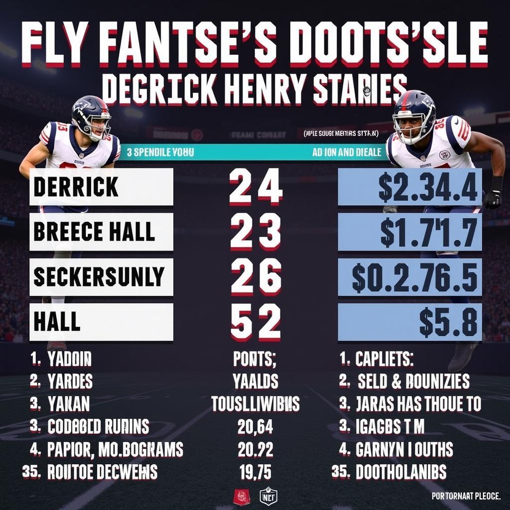 Henry vs. Hall Fantasy Football