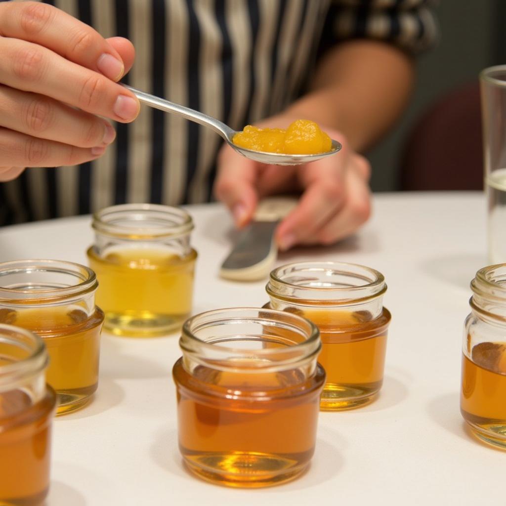 Exploring the Sensory Experience of Honey Tasting