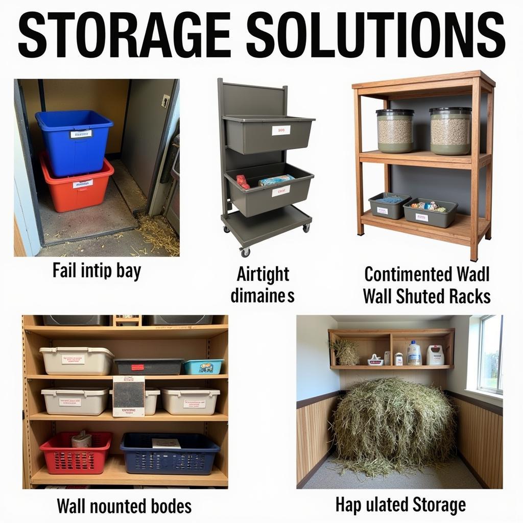 Effective Horse Feed Room Storage Solutions