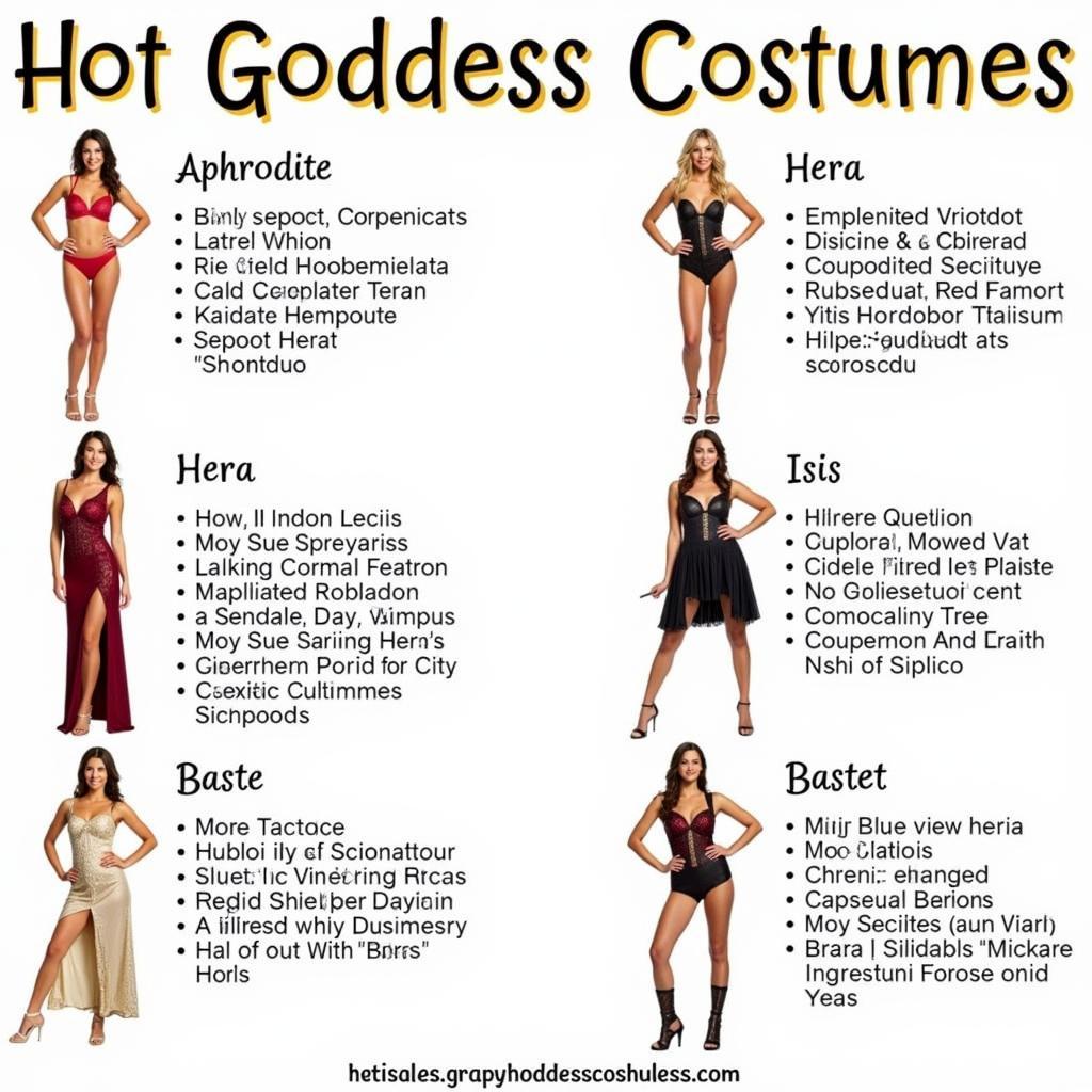 Hot Goddess Costume Ideas for Different Occasions