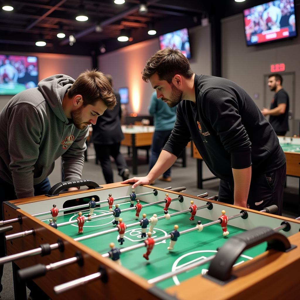 Foosball Strategy Session at House of Tournaments