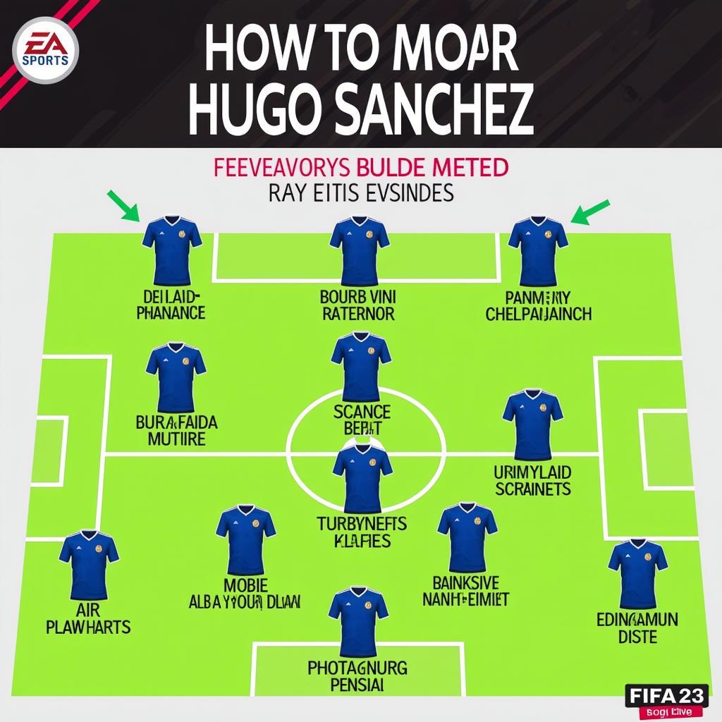 Hugo Sanchez FIFA 23 Squad Builder Example