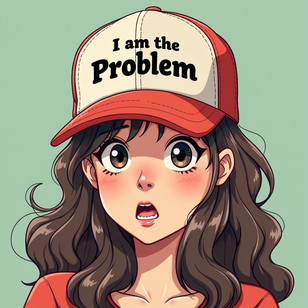 Example of I Am The Problem Hat Meme