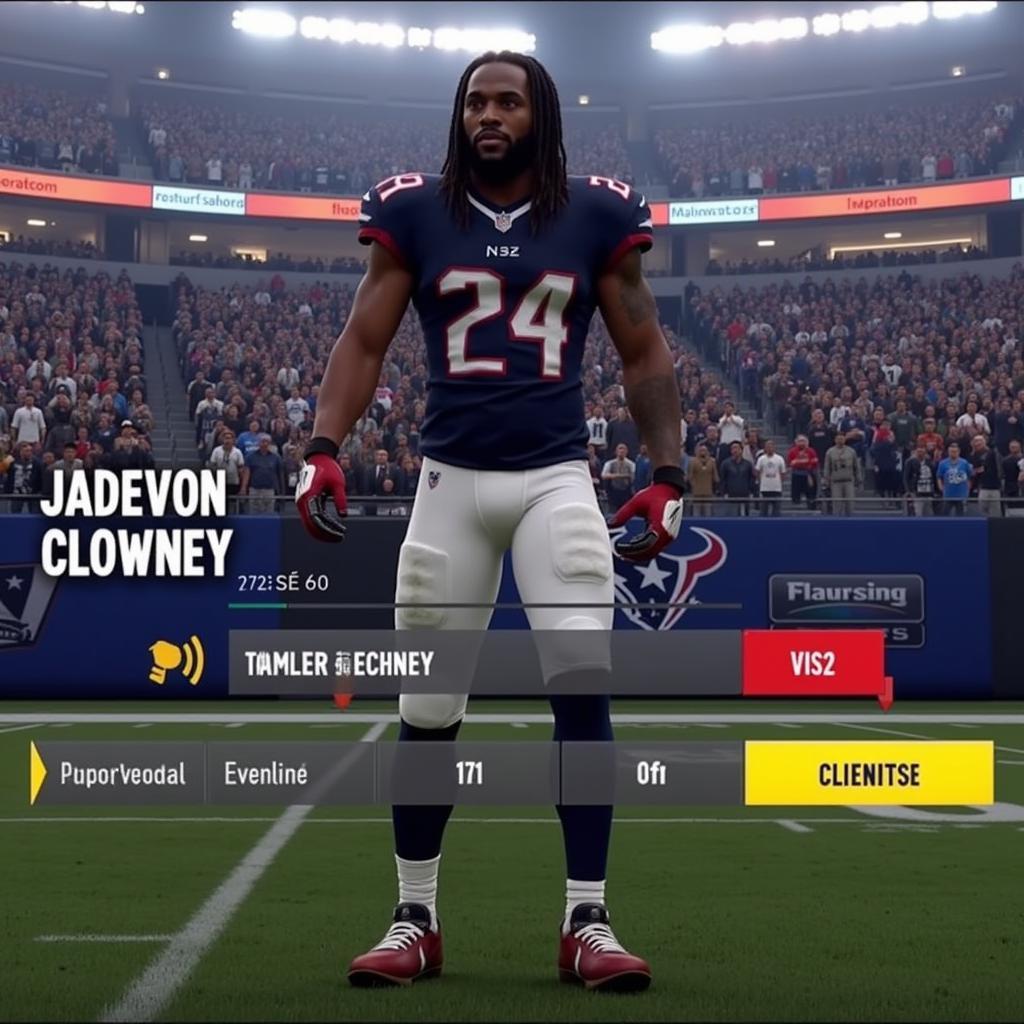 Jadeveon Clowney's Madden 24 Rating Prediction