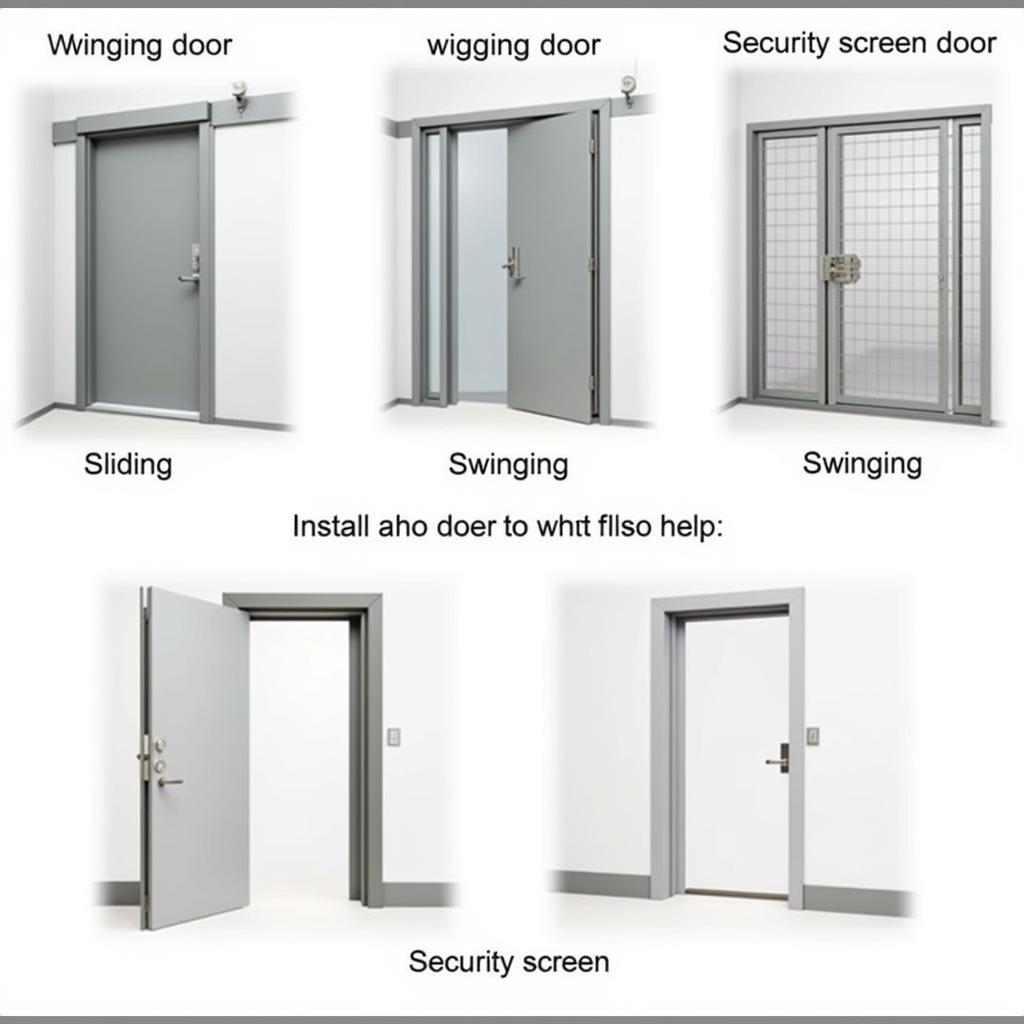 Jail Door Types: Sliding, Swinging, and Security Screen