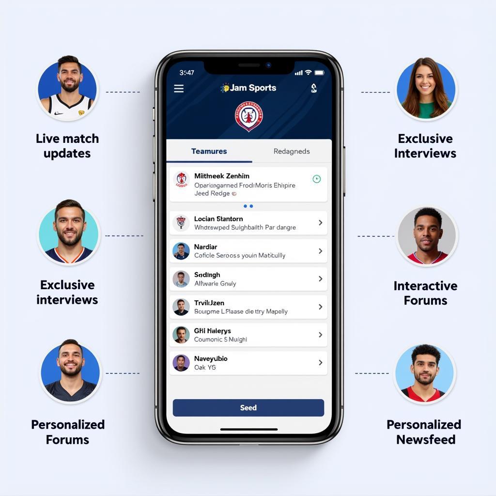 Jam Sports Login Platform Features