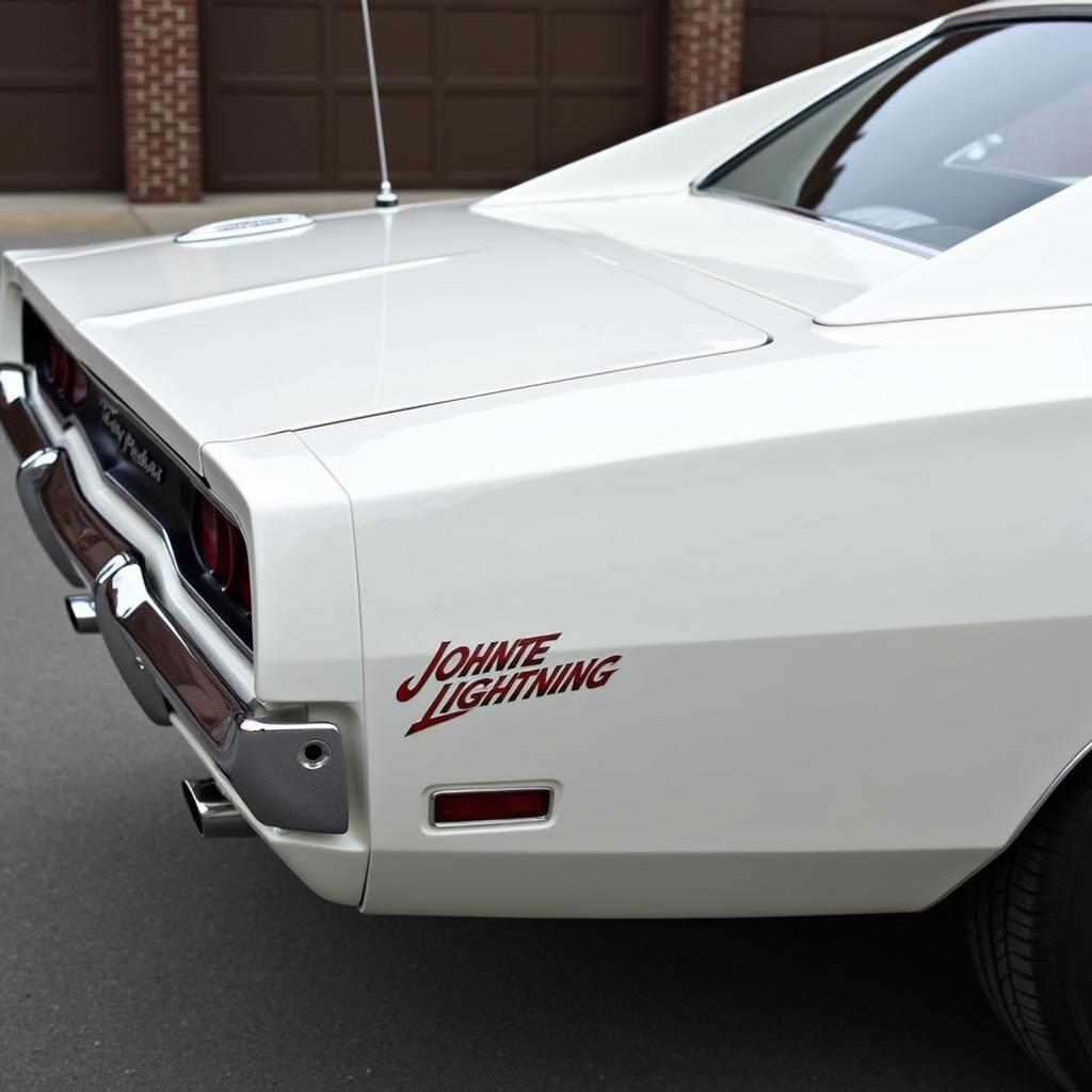 Classic Muscle Car Johnny Lightning White Lightning Edition