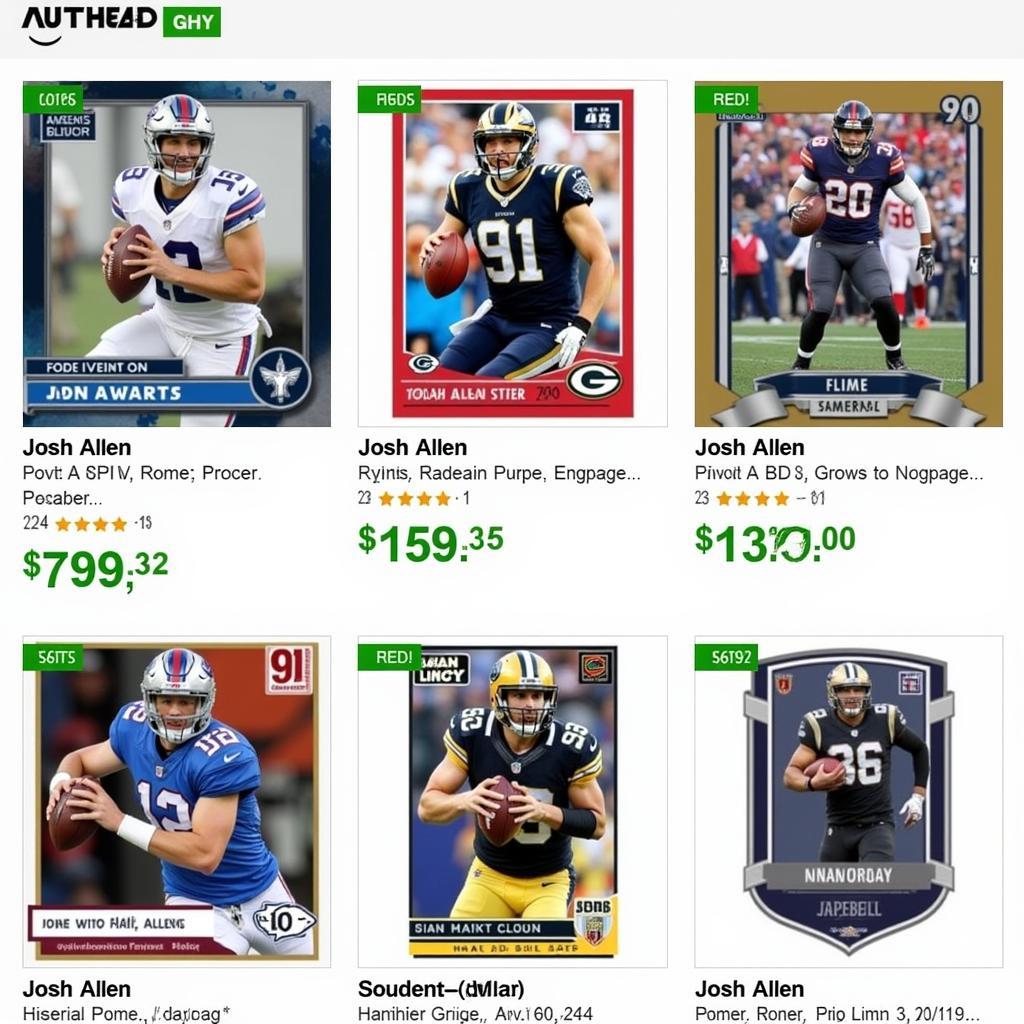 Josh Allen MUTHead Marketplace Prices