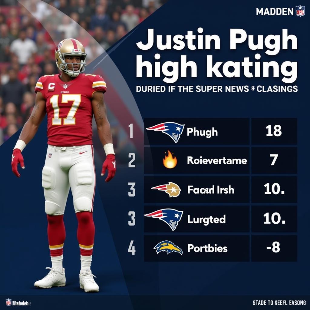 Justin Pugh's High Madden Rating in His Early Career