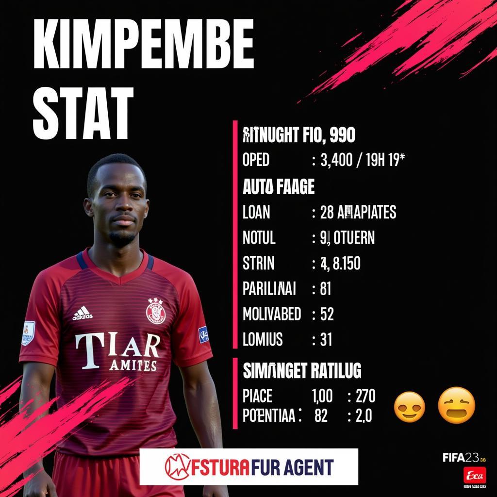 Kimpembe FIFA 23 Stats Overview